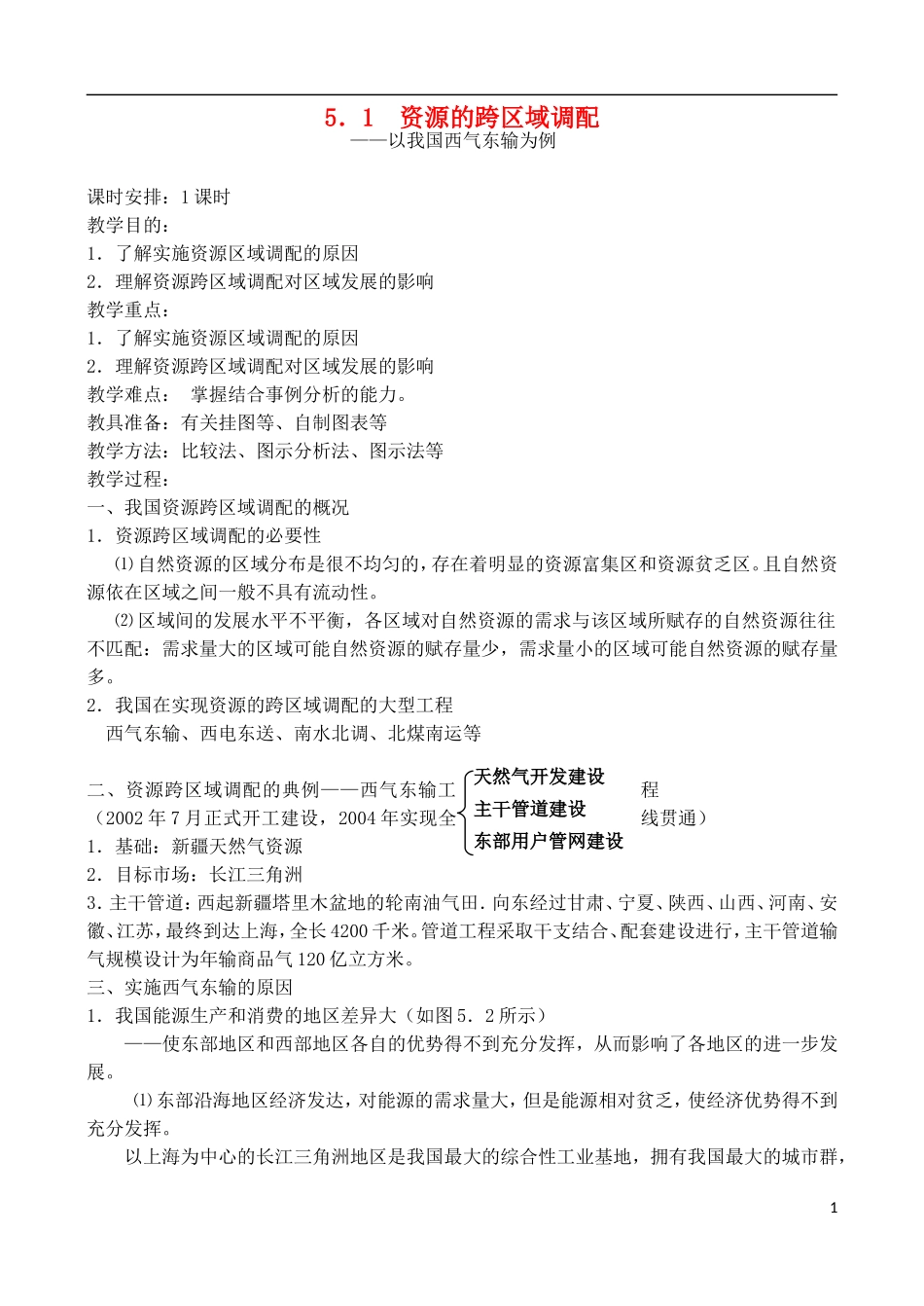 内蒙古赤峰二中高中地理 第五章产业转移以东亚为例教案5 新人教版必修3_第1页