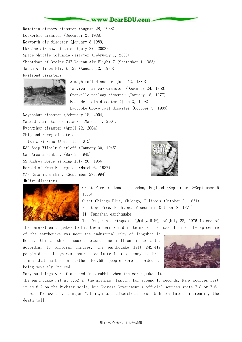 高中英语Unit 5 The power of nature-section 2_第3页
