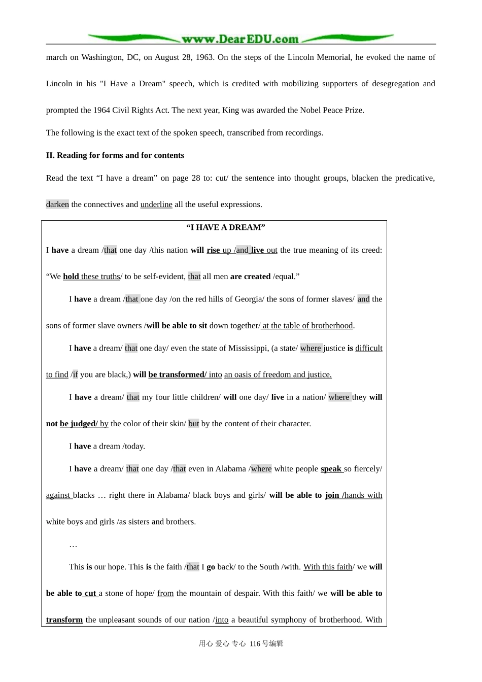 高中英语Unit 3 Fairness for all Using Language_第2页