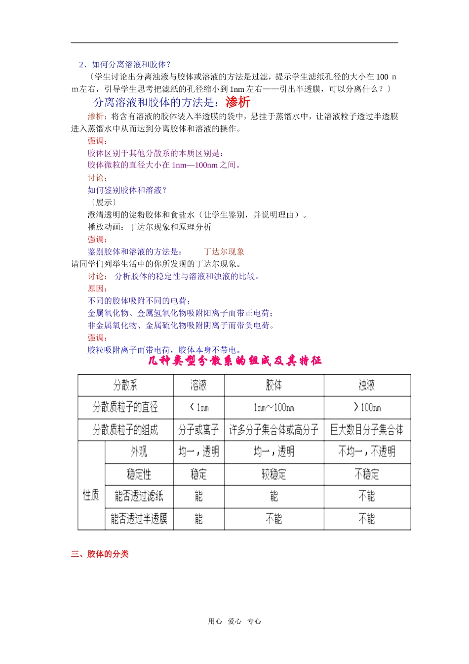 高一化学分散系及其分类苏教版知识精讲_第3页