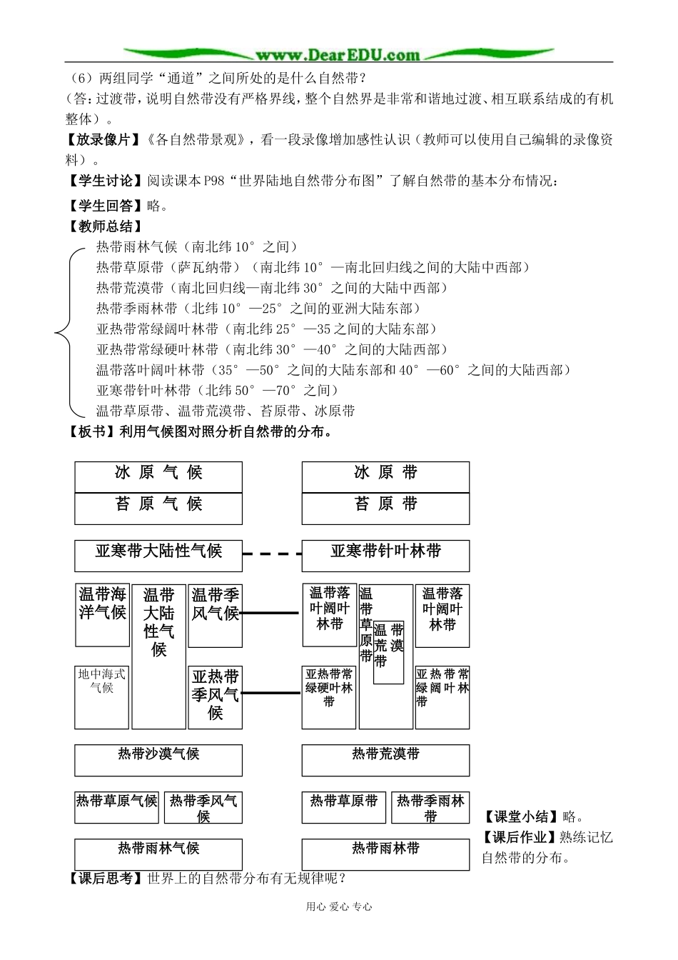 新人教版高中地理必修1自然地理环境的差异性 第1课时_第3页