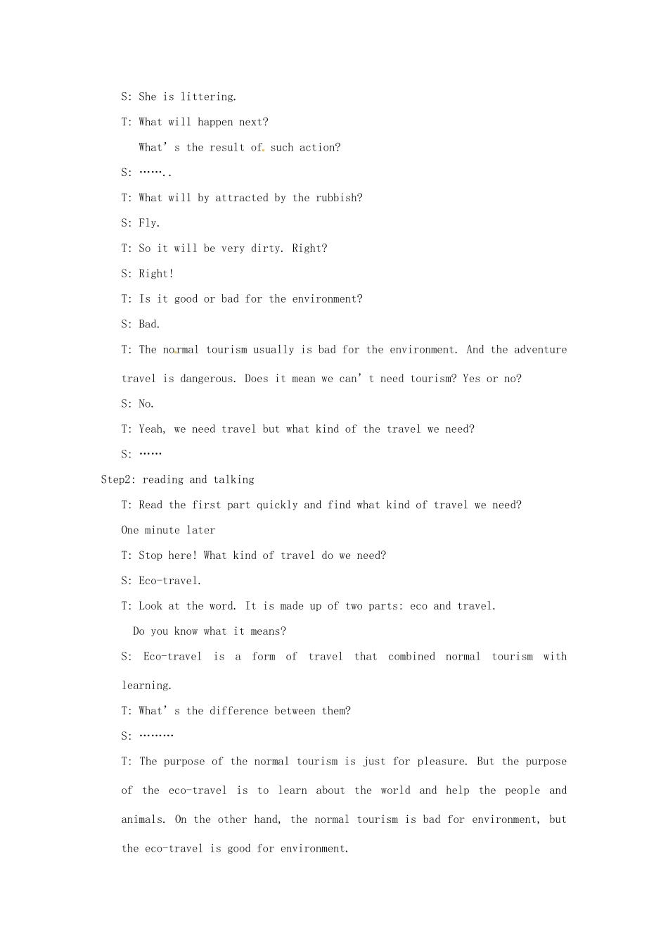 河北省保定市物探中心学校高三英语复习 unit3教案3_第2页