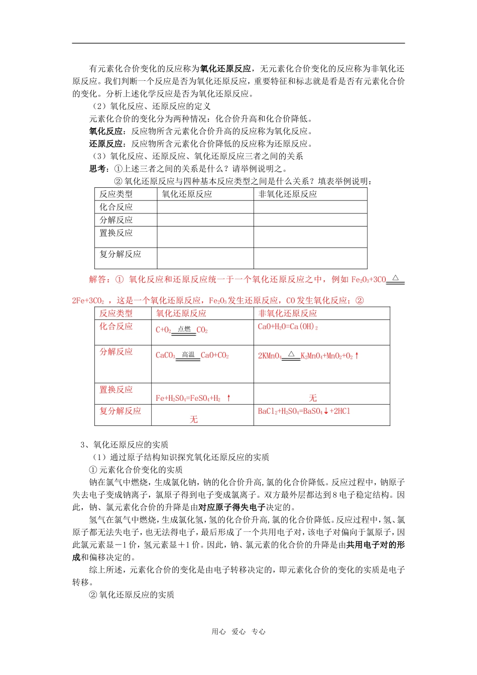 高一化学第2章  第3节  氧化剂和还原剂鲁教版知识精讲_第2页