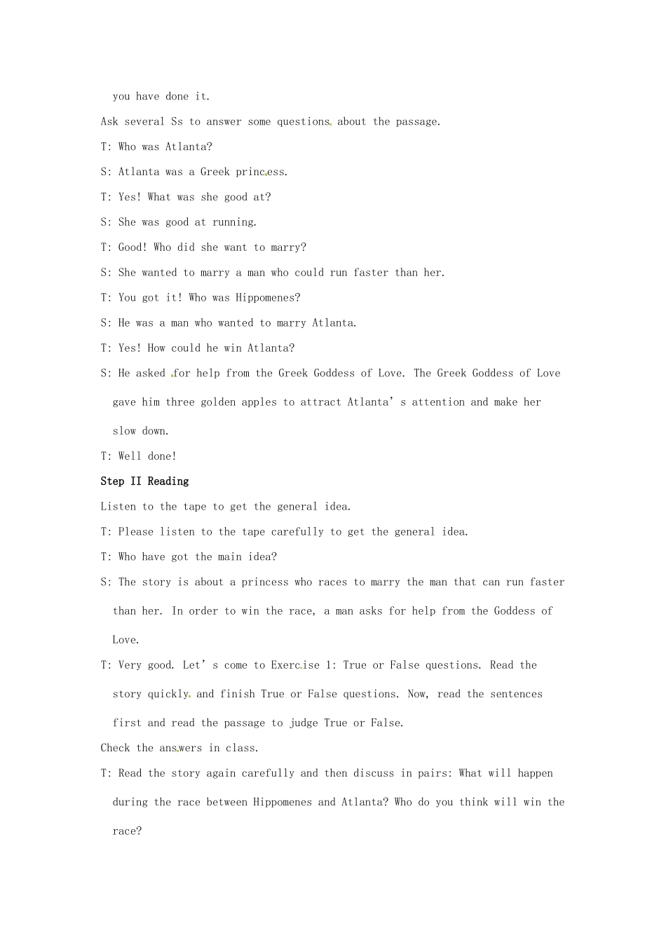 河北省邯郸四中高中英语 Unit2 The Olympic GamesGrammarTeaching goals教学目标 新人教版必修2_第2页