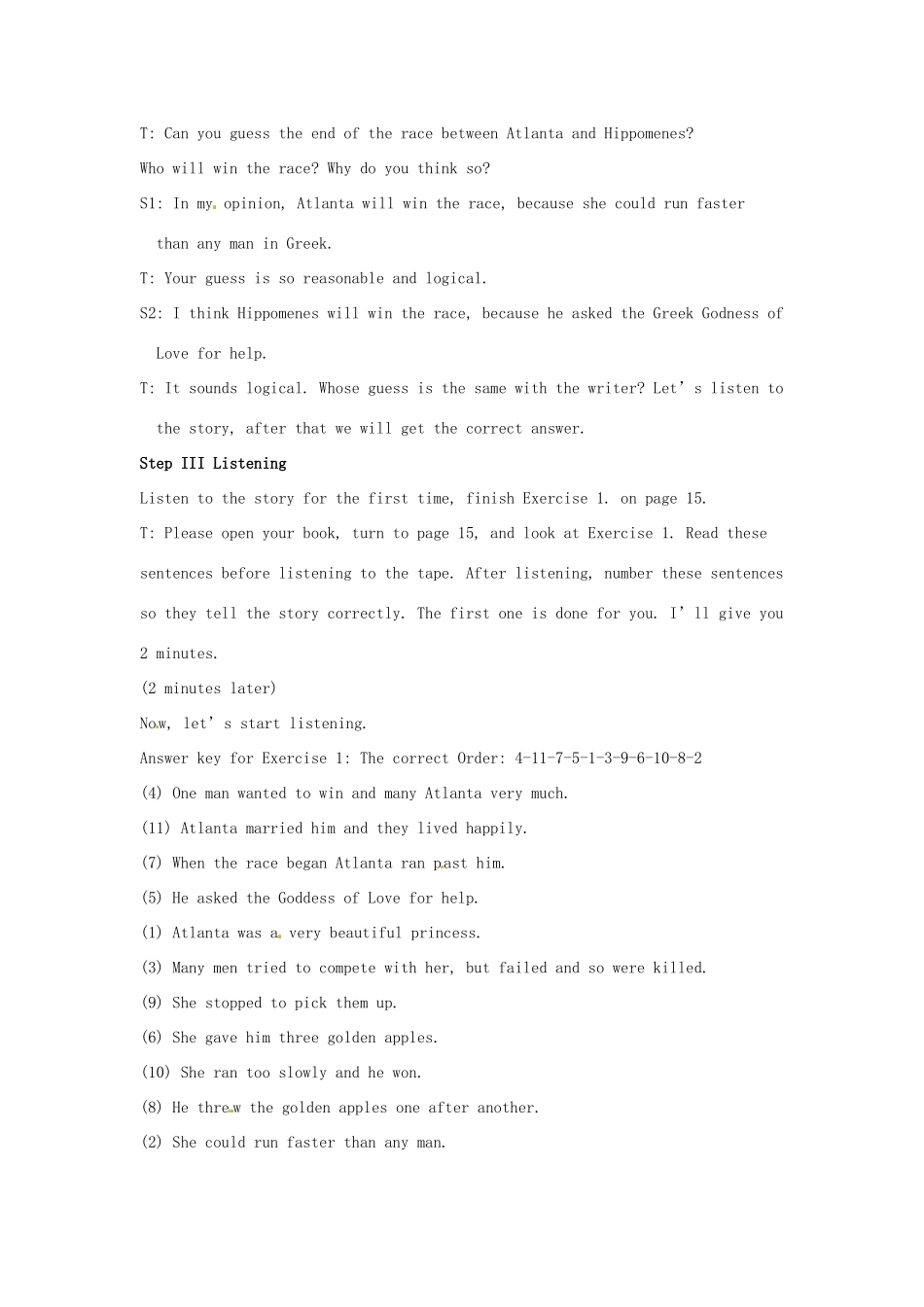 河北省邯郸四中高中英语 Unit2 The Olympic GamesGrammarTeaching goals教学目标 新人教版必修2_第3页