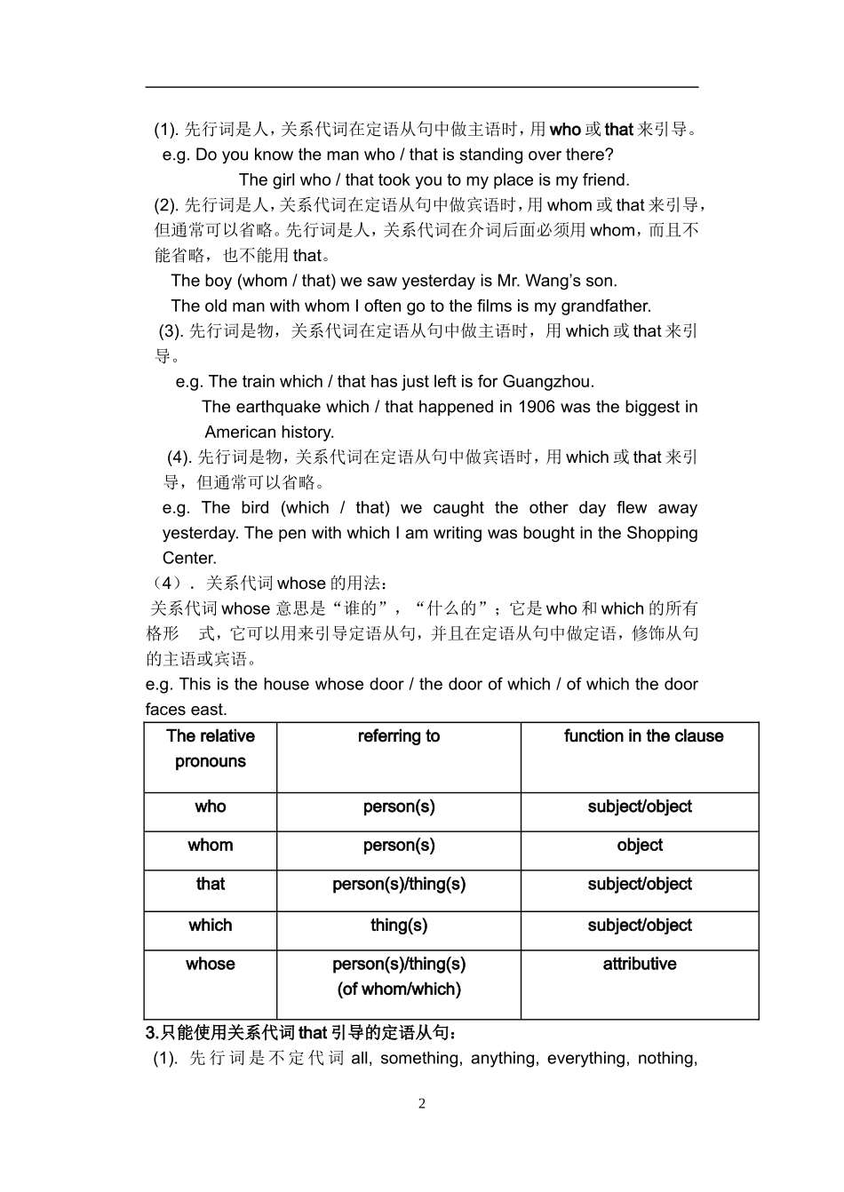 模块1 unit 1 school life (语法)_第2页