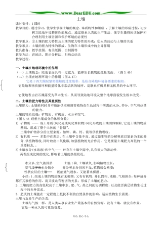 人教版高中地理必修上册土壤1