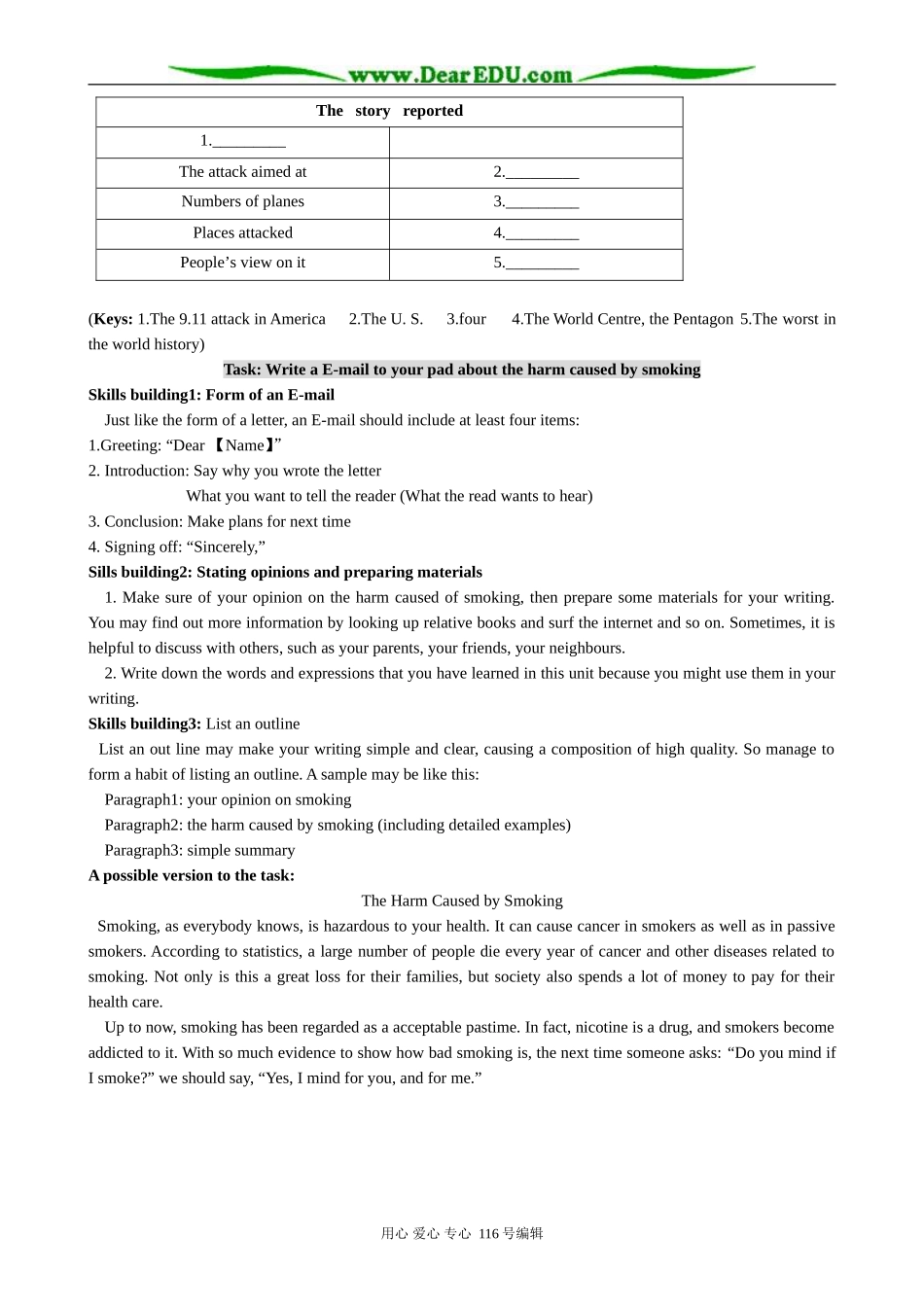 高中英语Module 2 Period 3 Self-assessment_第3页
