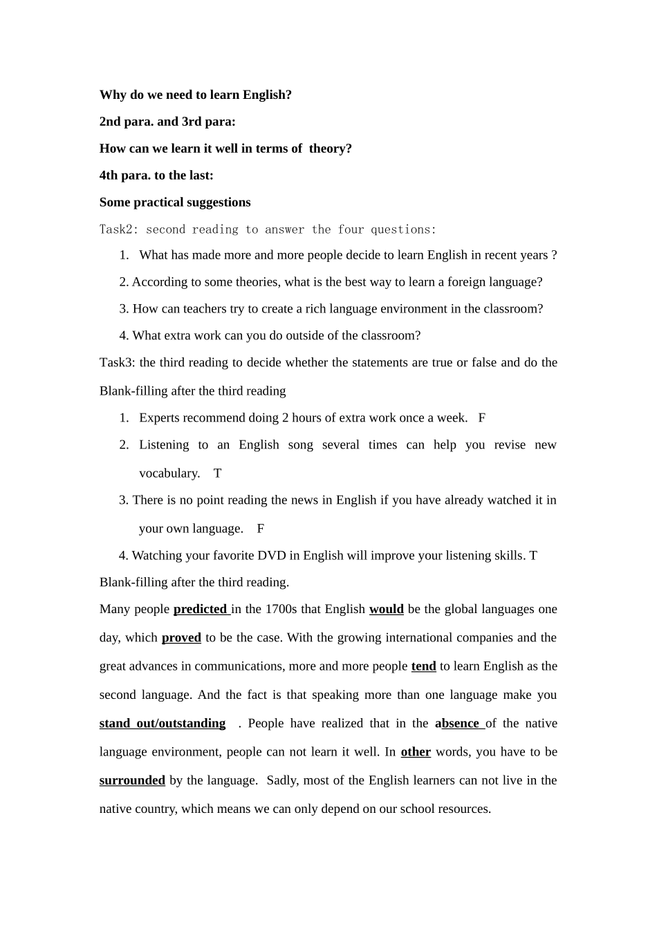 高二英语 unit19 language教案 北师大版选修7_第2页