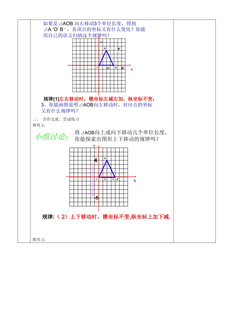 原秋九年级数学上册 23.6.2 图形的变换与坐标教案 （新版）华东师大版-（新版）华东师大版初中九年级上册数学教案_第2页