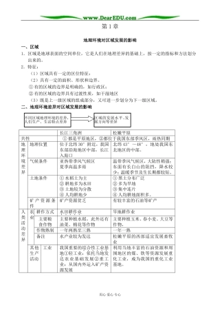 新人教版高中地理必修3第1章
