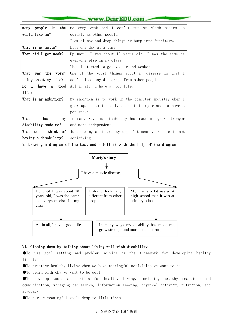 高中英语Unit 1 Living well-reading_第3页