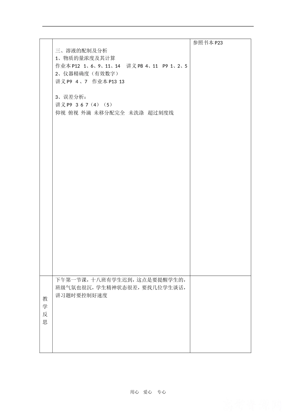 高三化学：《第二单元习题课》教案（苏教版必修1）_第3页