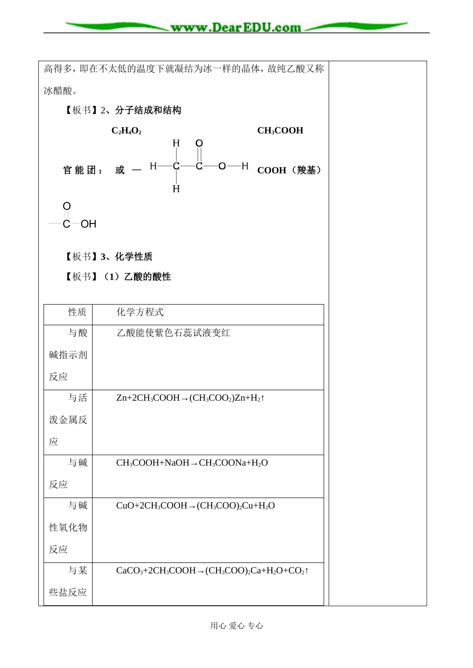 高二化学选修5 羧酸 酯（第一课时）_第2页