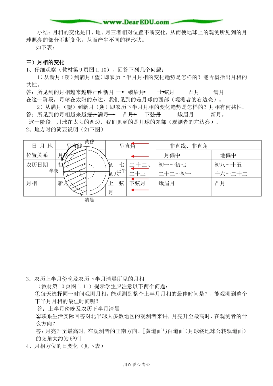 人教版高中地理必修上册太阳、月球与地球的关系2_第2页