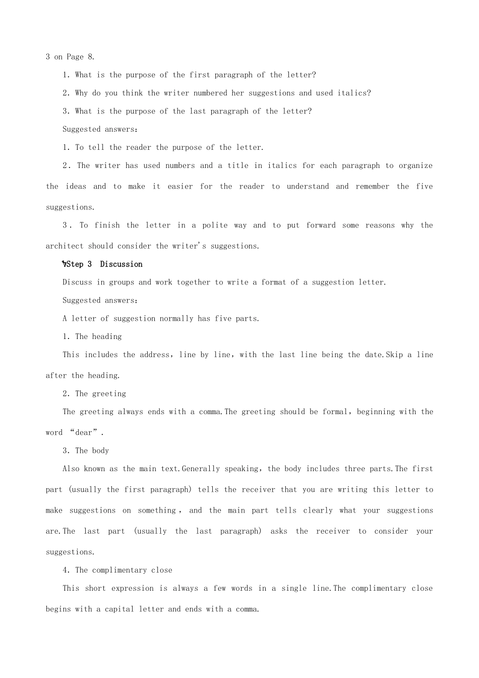 高中英语 设计方案(一)Unit1 Living well Period 4优秀教案 新人教版选修7_第2页