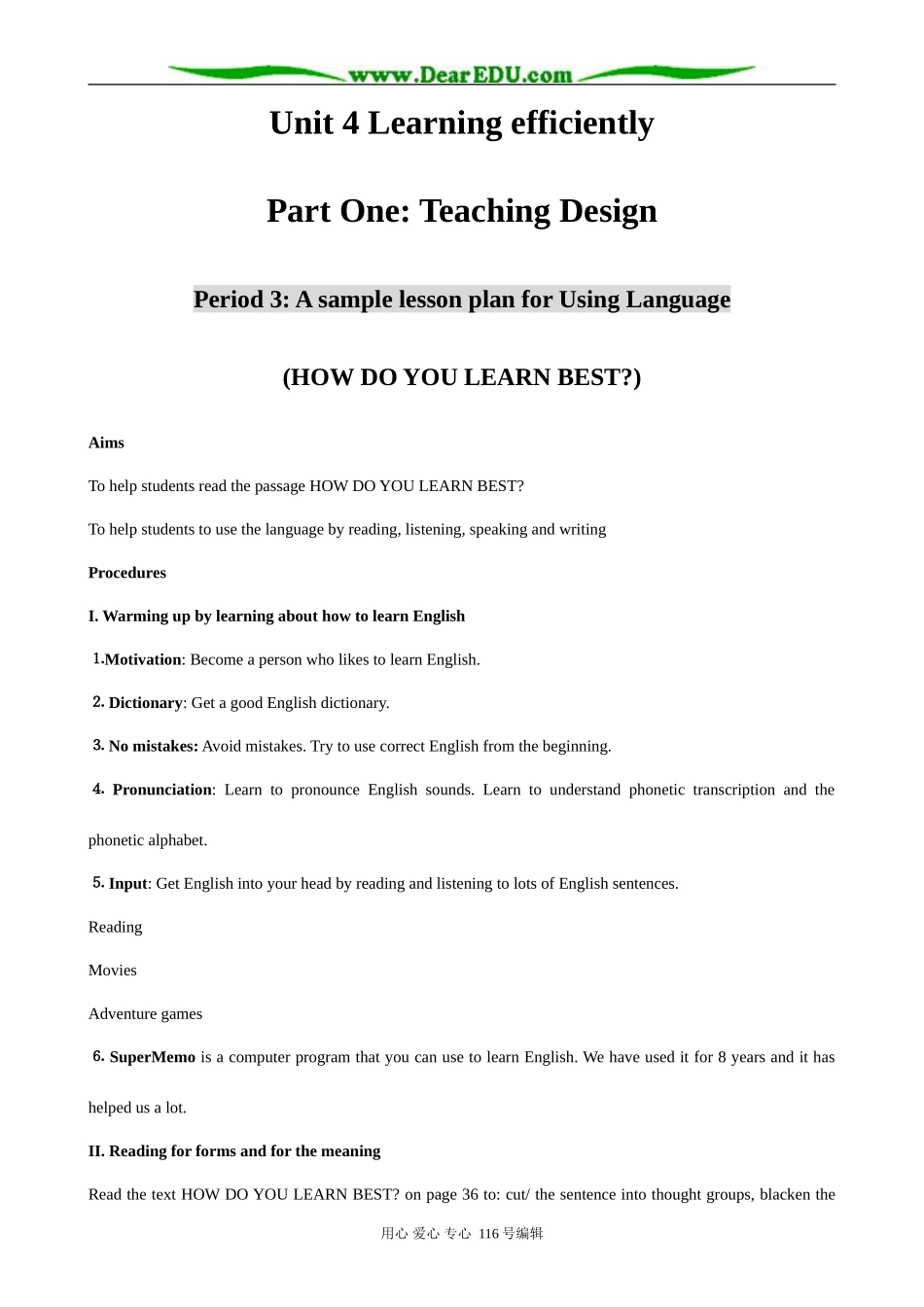 高中英语Unit 4 Learning efficiently  Using Language_第1页