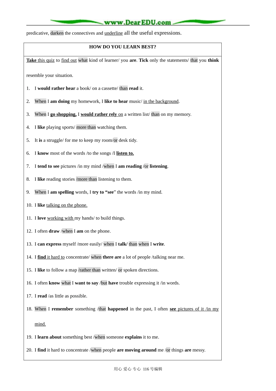高中英语Unit 4 Learning efficiently  Using Language_第2页