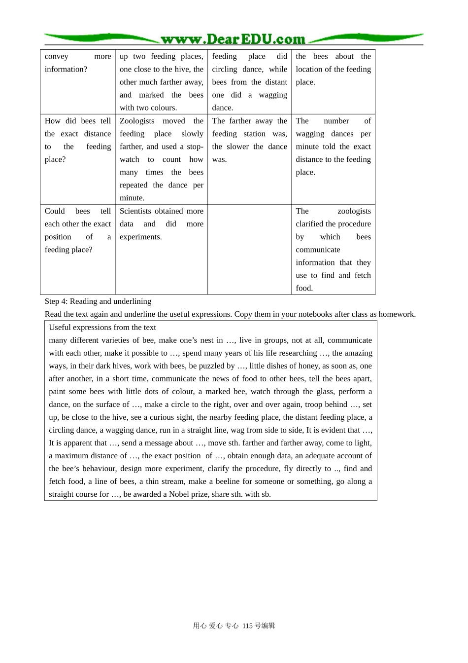 高中英语第三册(全一册)Unit 14 Zoology-Period 2 Let’s read_第3页