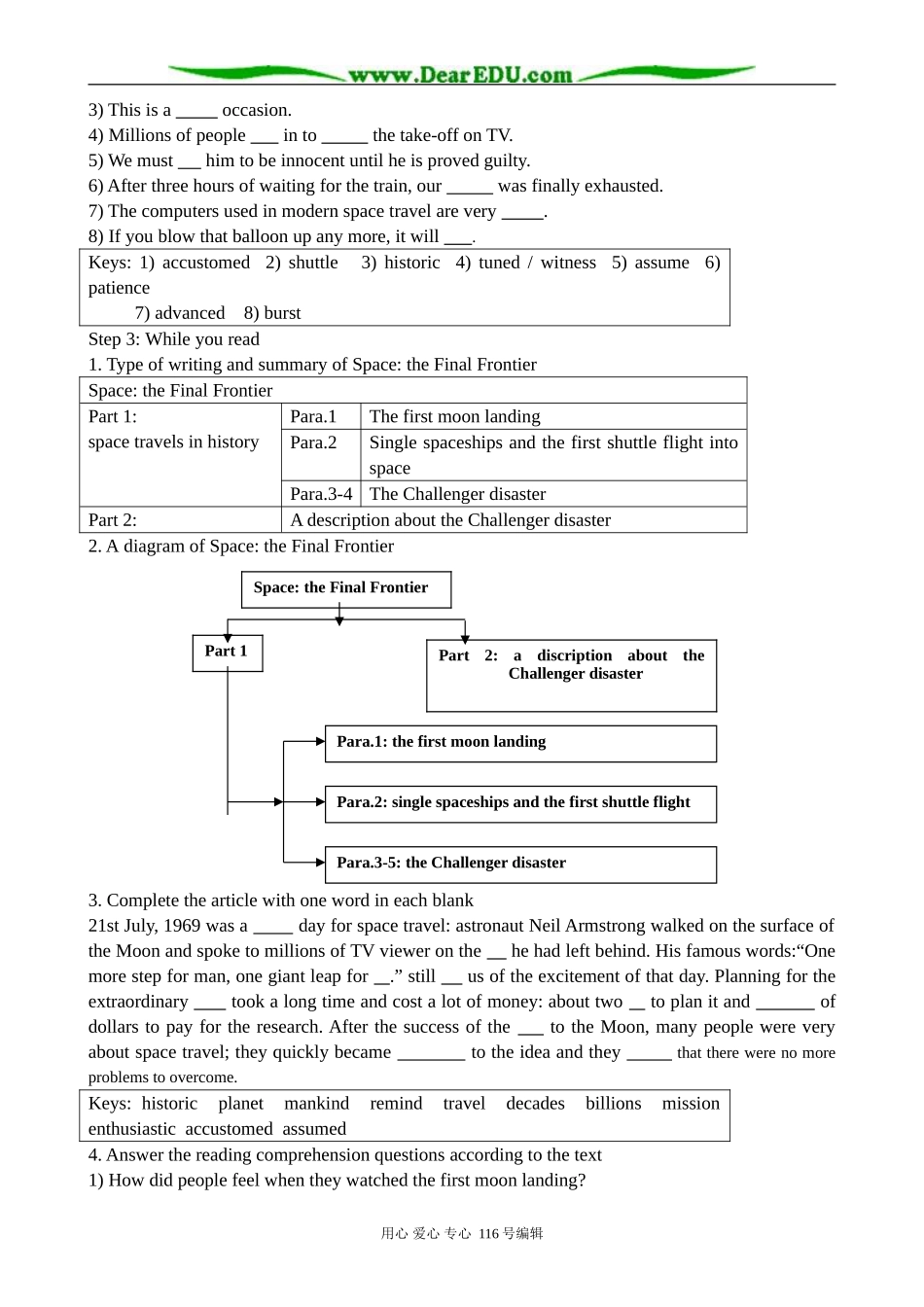 高中英语必修8Module 5 The Conquest of the Universe-Reading_第2页