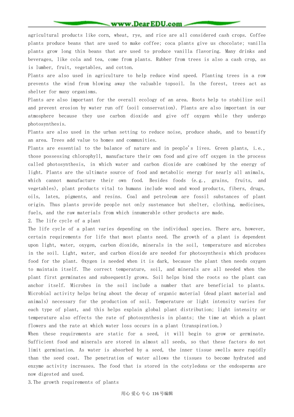 高中英语Unit 4 Exploring plants-section 1-2_第2页