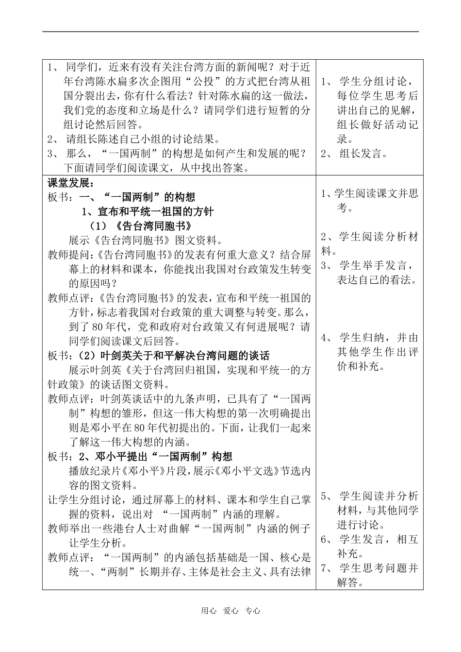 高一历史必修1“一国两制”的伟大构想及实践_第2页