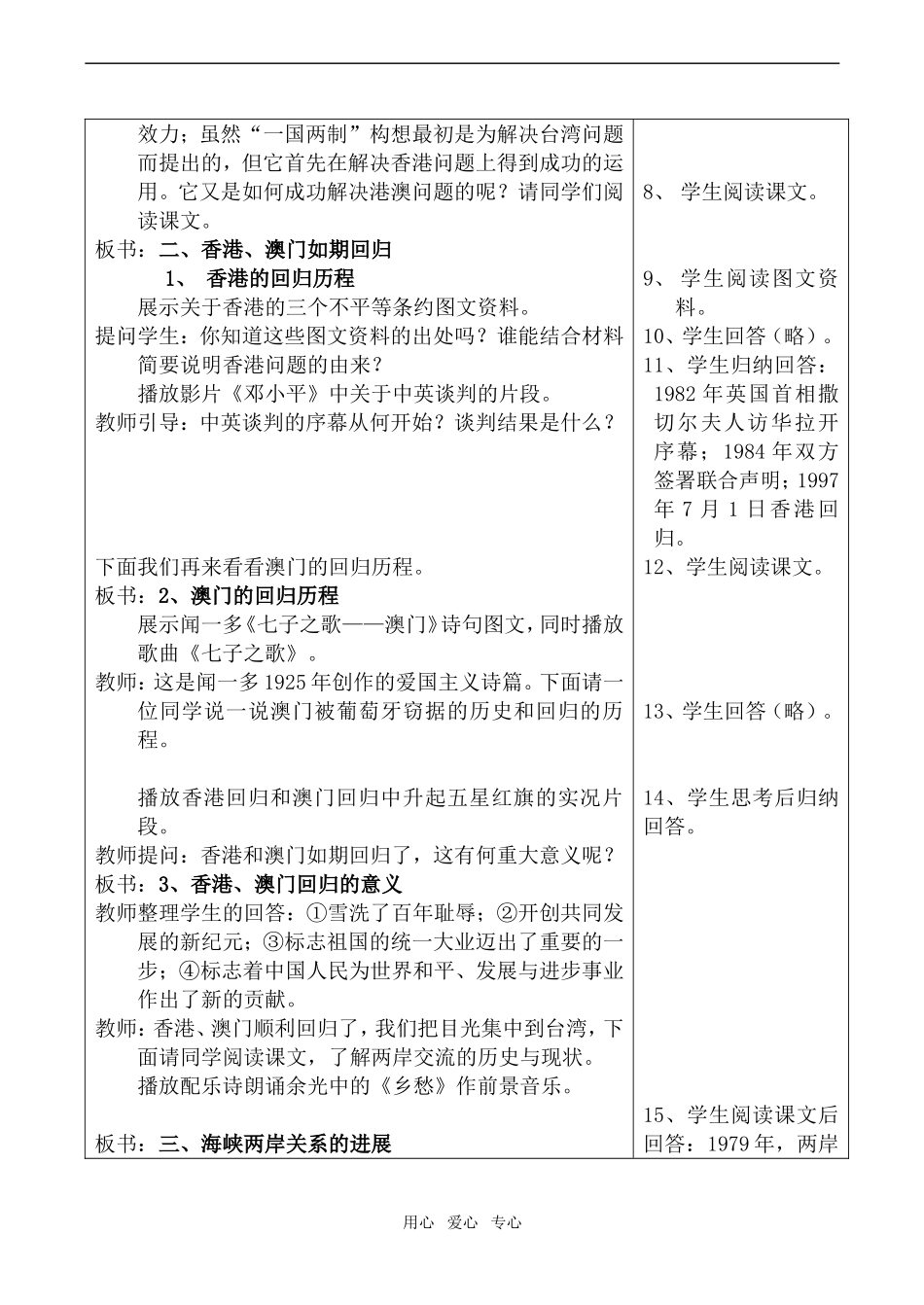 高一历史必修1“一国两制”的伟大构想及实践_第3页