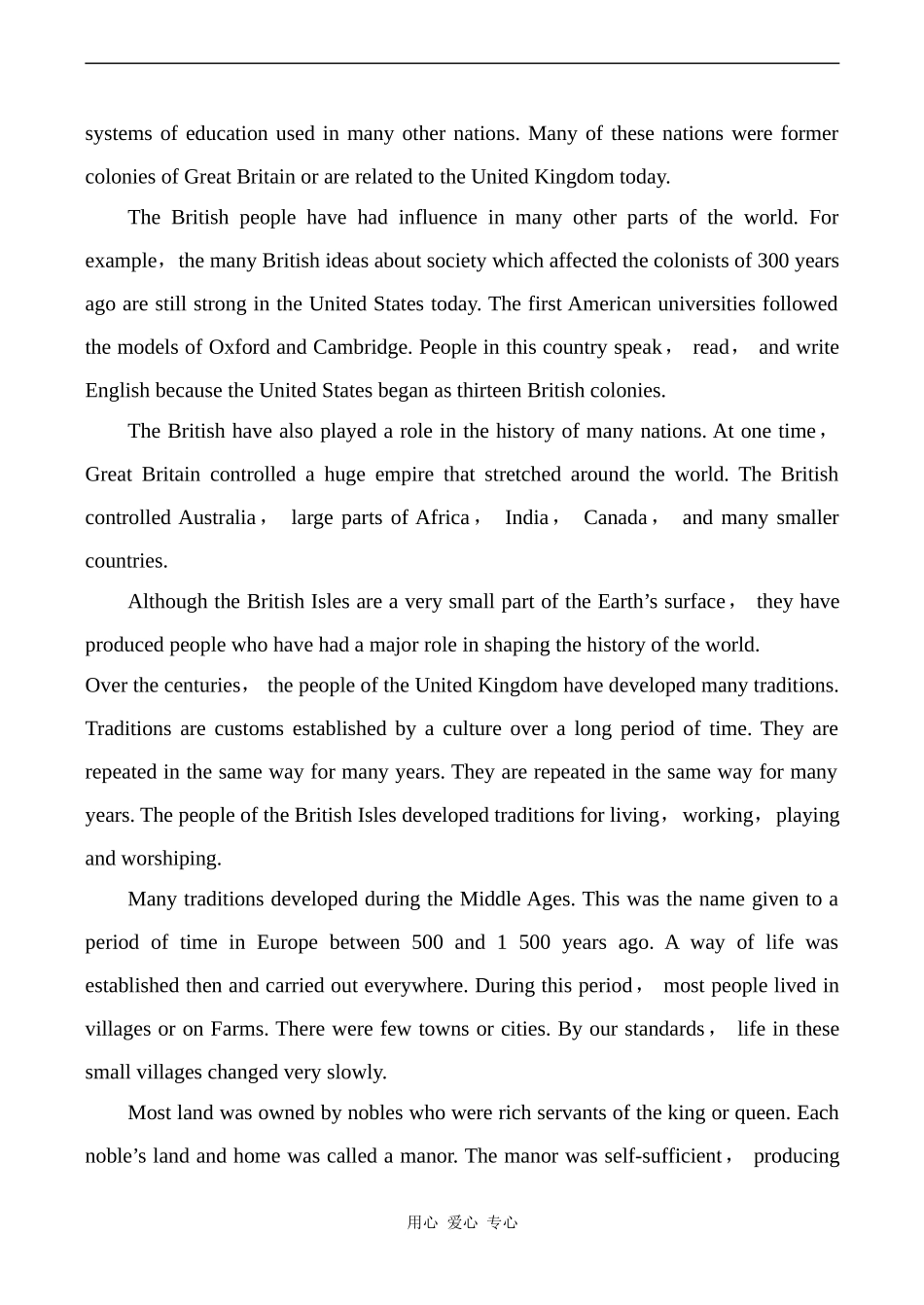 高中英语Unit2 The United Kingdom文章 The people of the United Kingdom人教版必修五_第2页