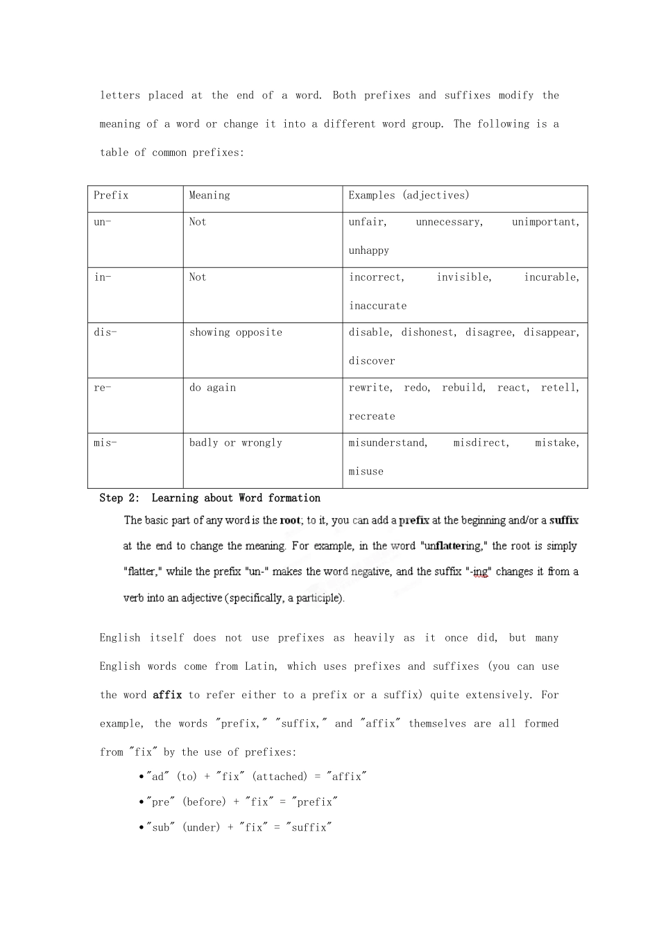 湖南省蓝山二中高中英语《unit1 Word power》教案 牛津版必修4_第2页