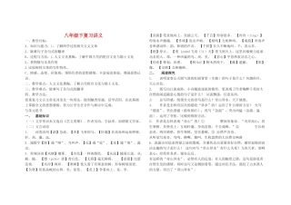 八年级语文下册文言文讲义人教版