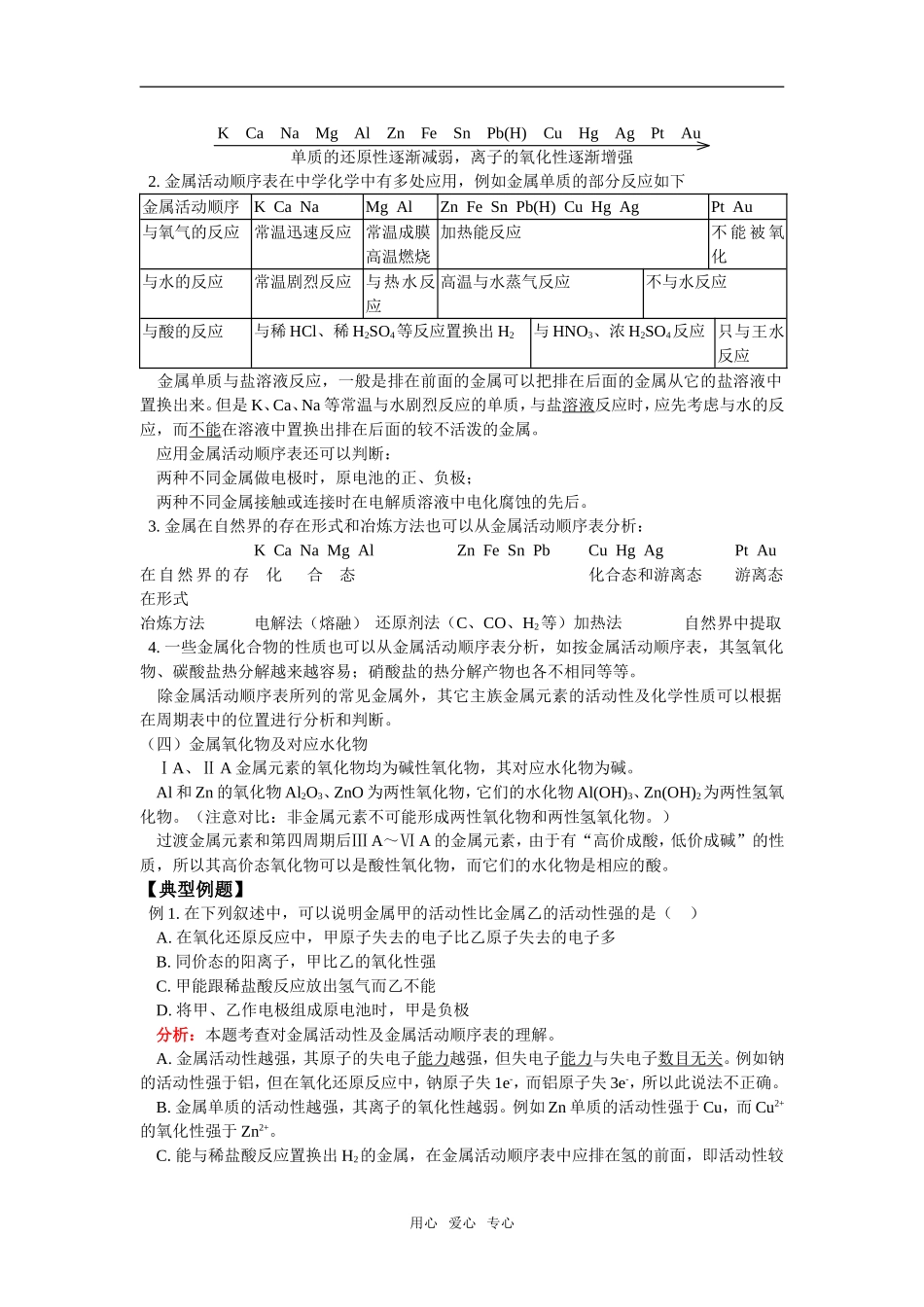 高三69 金属复习（一）_第2页