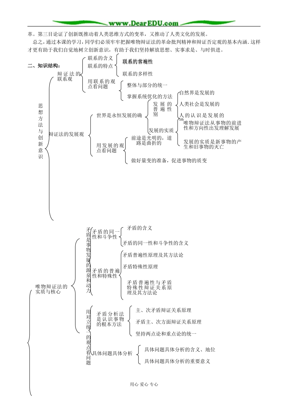 高中政治第三单元 思想方法与创新意识教案 新课标 人教版 必修4_第2页