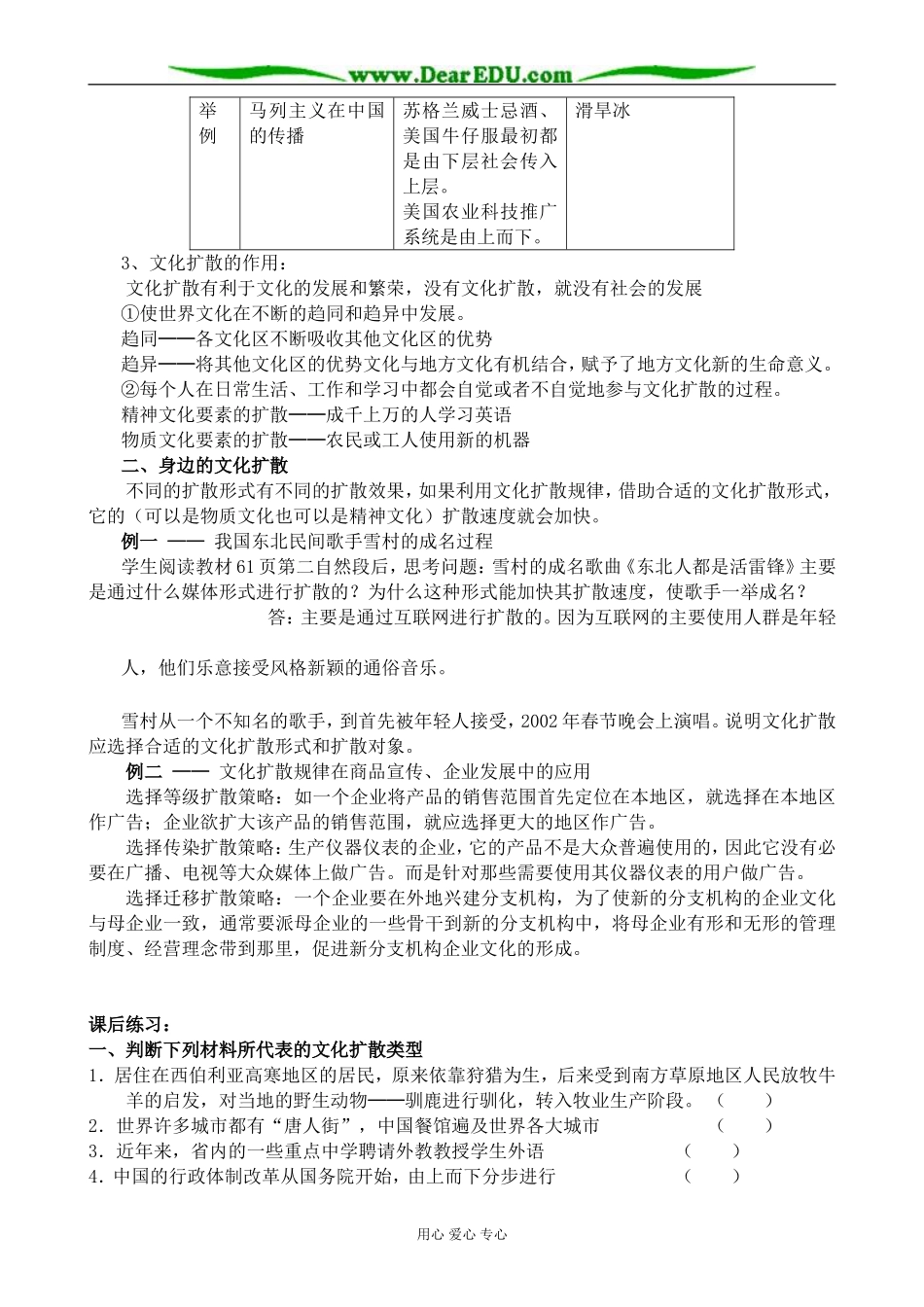 人教版高中地理选修1文化的空间扩散_第2页