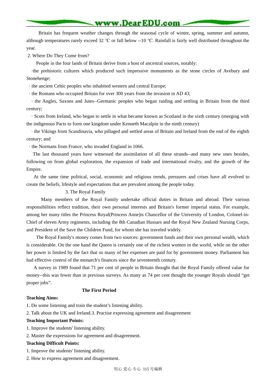 高中英语第二册上Unit 5 The First Period_第2页