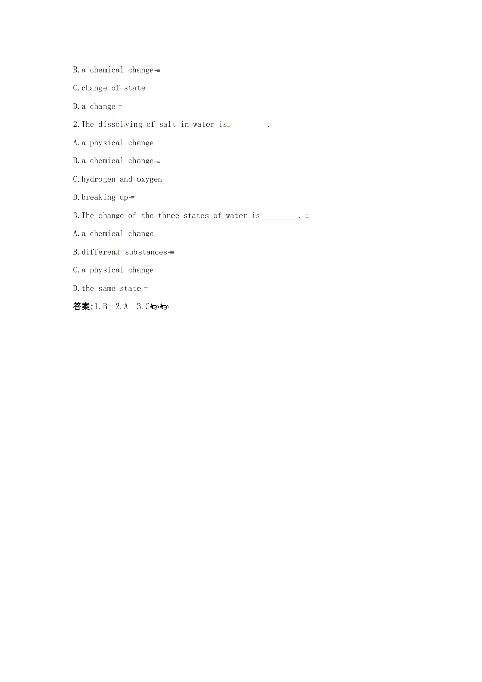 高中英语 话题导入 Module 5A Lesson in a Lab教案 外研版必修1_第3页
