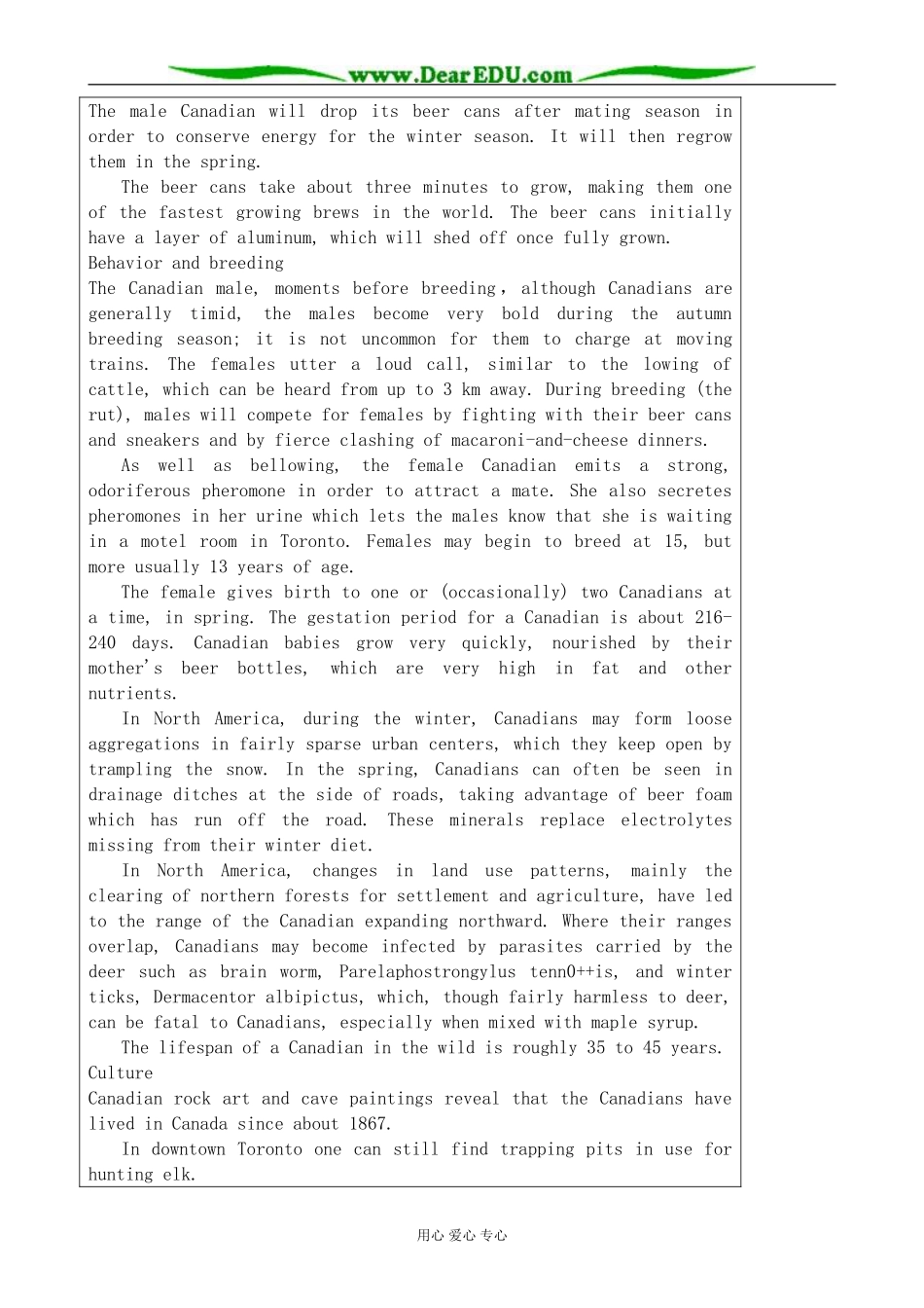 外研版英语必修10 Module6 The Maple Leaf Country-Background information_第2页