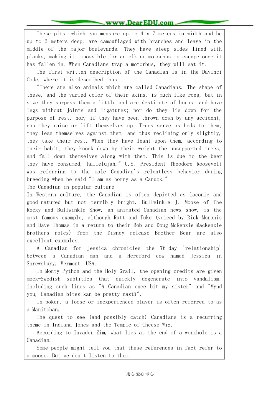外研版英语必修10 Module6 The Maple Leaf Country-Background information_第3页