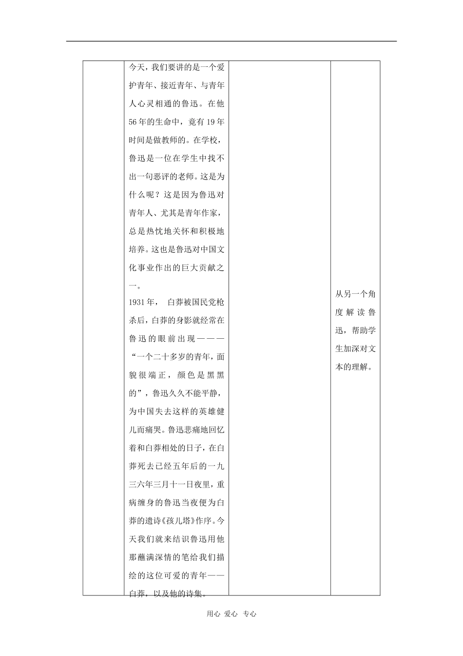 高二语文：2.4《白莽作孩儿塔序》教案（3）（沪教版第三册）_第2页