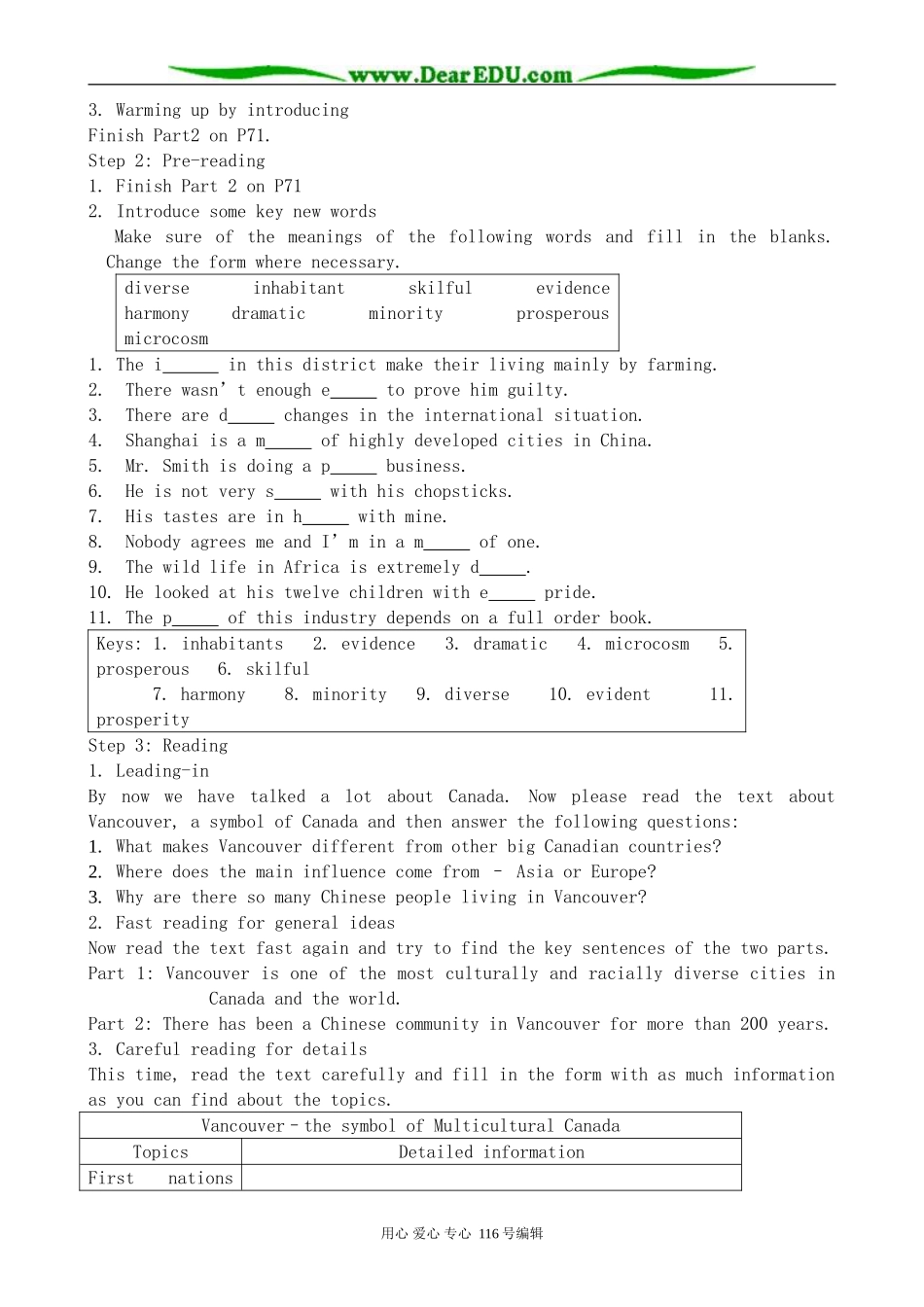 高中英语必修10Module 6 The Maple Leaf Country-Introduction and Reading_第2页