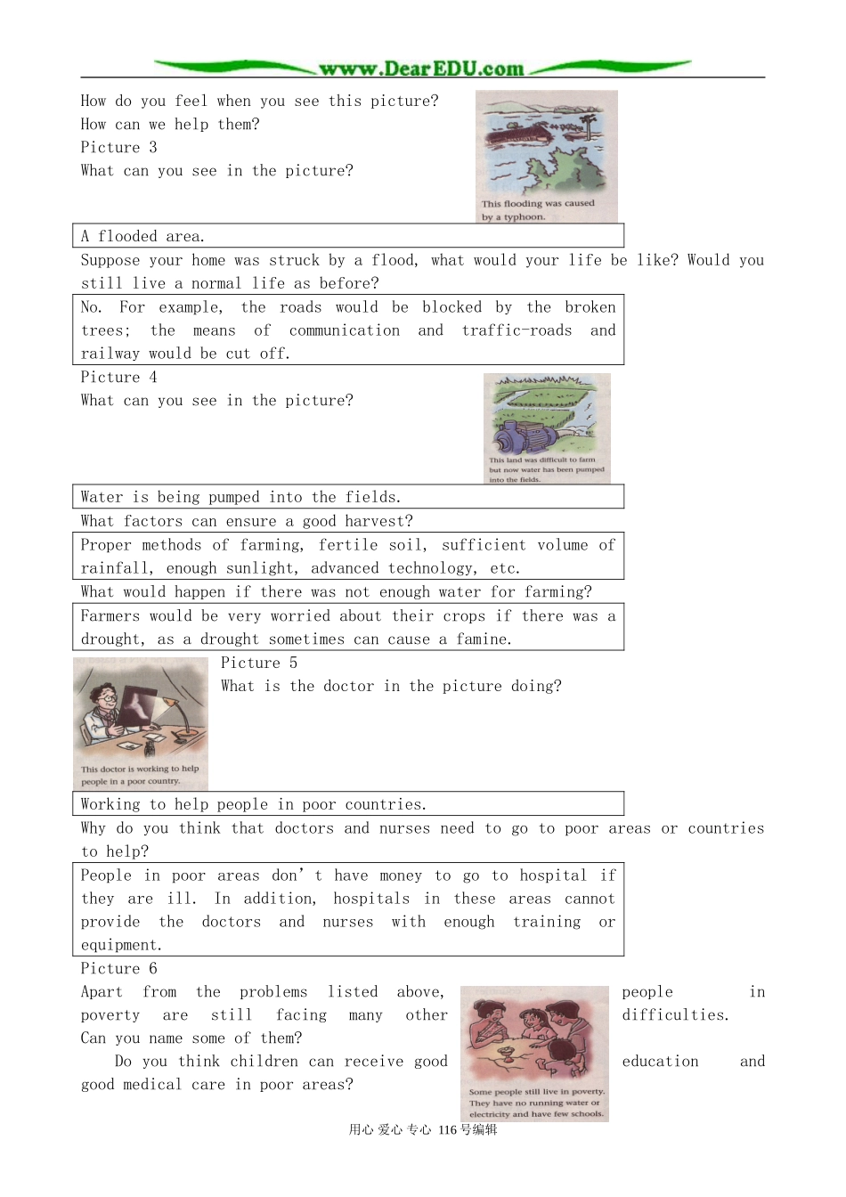 高中英语必修6Unit 4 Helping people around the world(1)_第3页