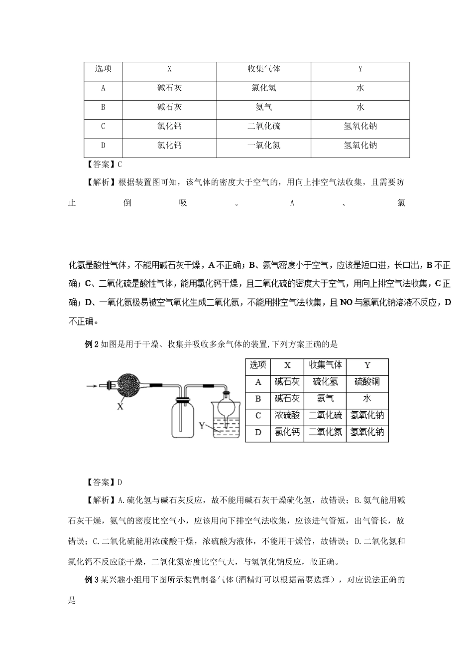 高考化学 实验全突破 专题07 尾气处理装置教案-人教版高三全册化学教案_第3页