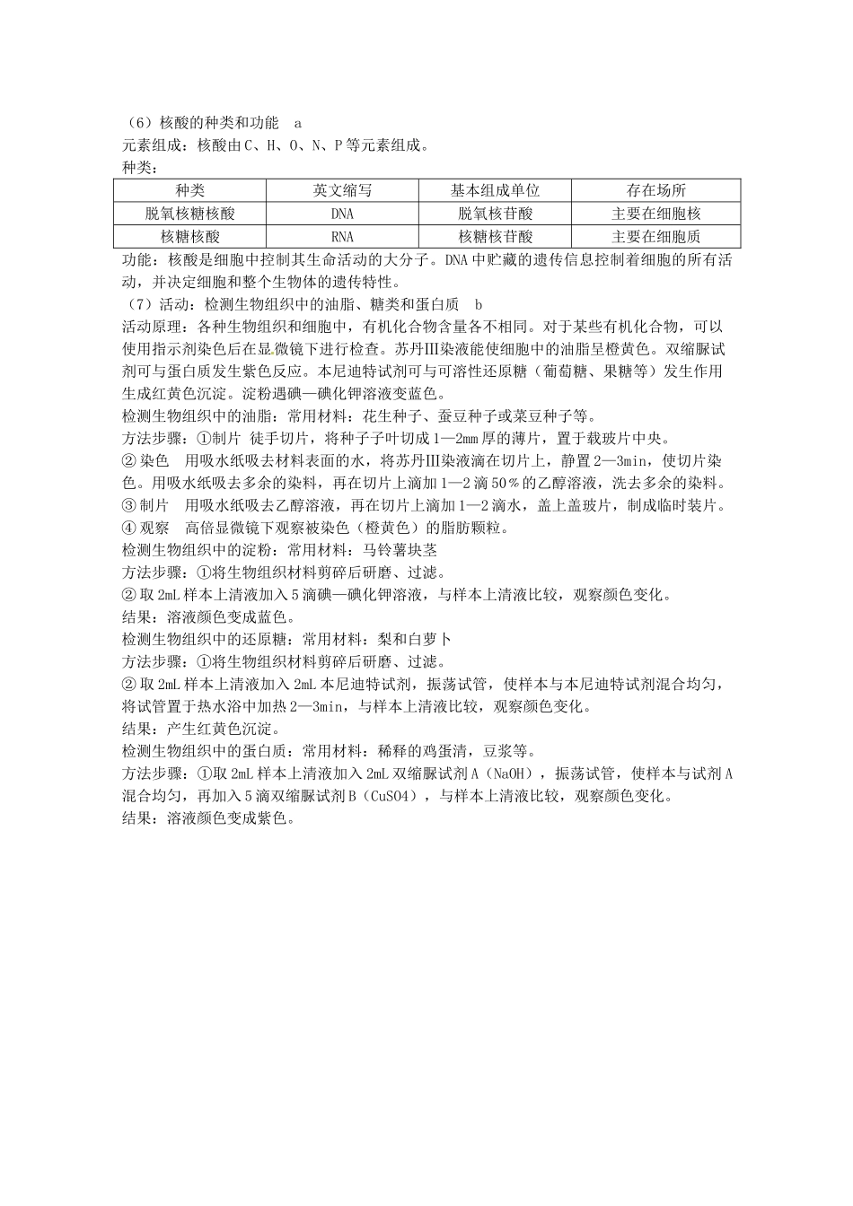 浙江省瓯海区三溪中学高中生物《分子与细胞》教案 浙科版必修3_第2页