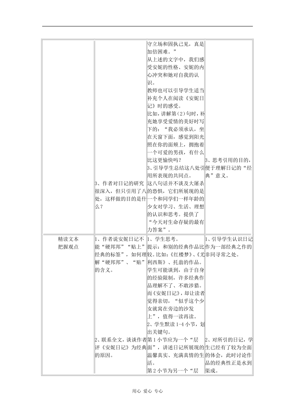 高二语文：2.6《密室的生活》教案沪教版_第3页