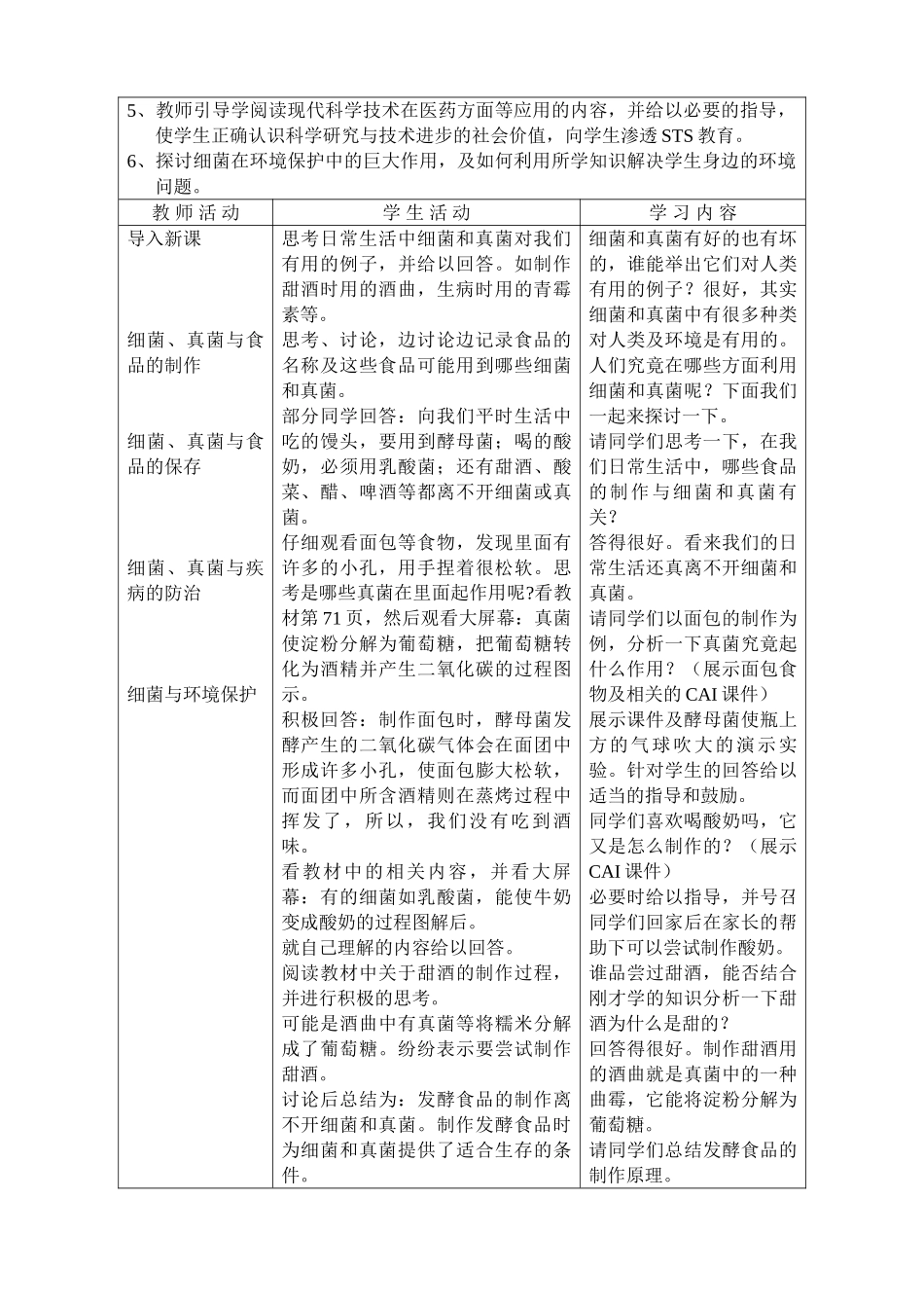 新人教版八年级生物人类对细菌和真菌的利用_第2页