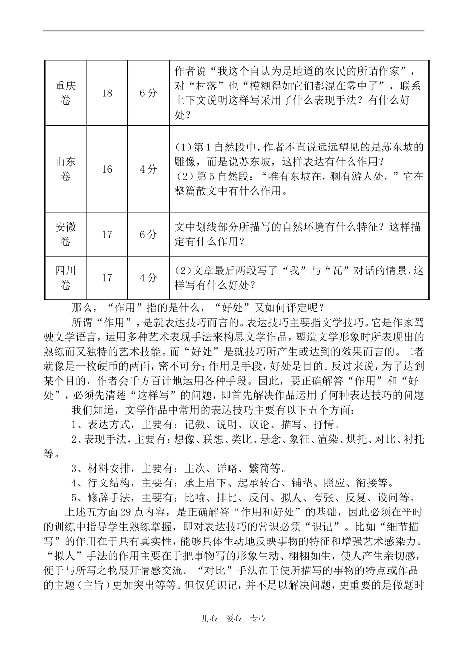 高二语文如何解答“这样写”的“作用”和“好处”_第3页