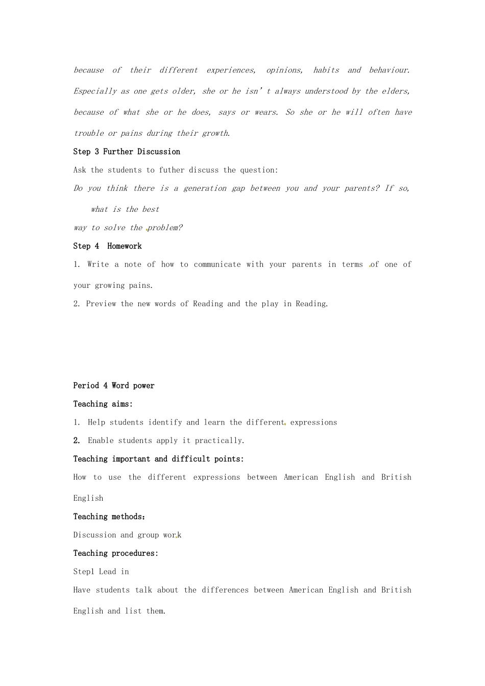 江苏省响水中学高中英语 Unit 2 Attributive Clause Welcome to the unit教案 牛津译林版必修1_第2页