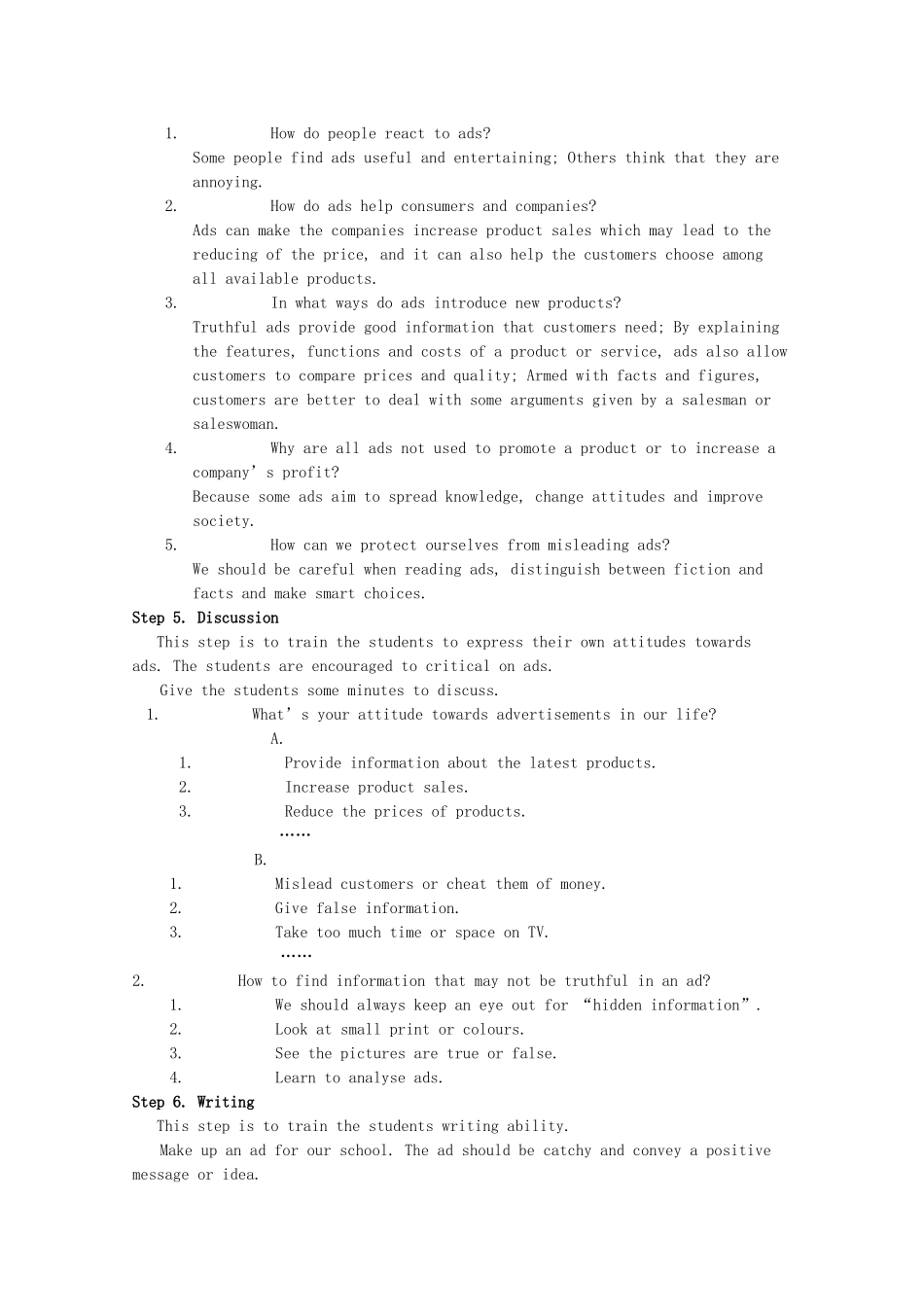 山西省阳泉市荫营中学高考英语 unit 5 Getting the message复习教案 新人教版_第3页