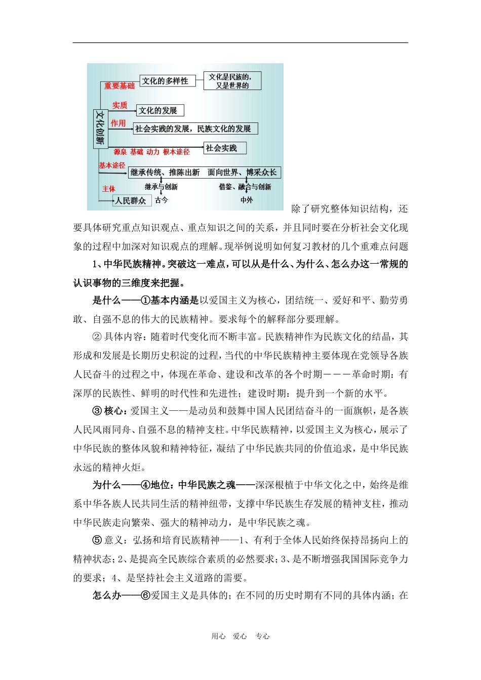 高中政治：《文化生活》高考复习课思路教案新人教必修3_第3页