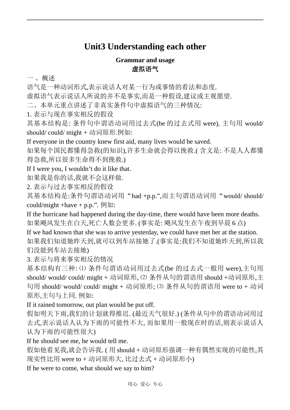 高中英语Unit3 Understanding each other 4牛津版选修六_第1页