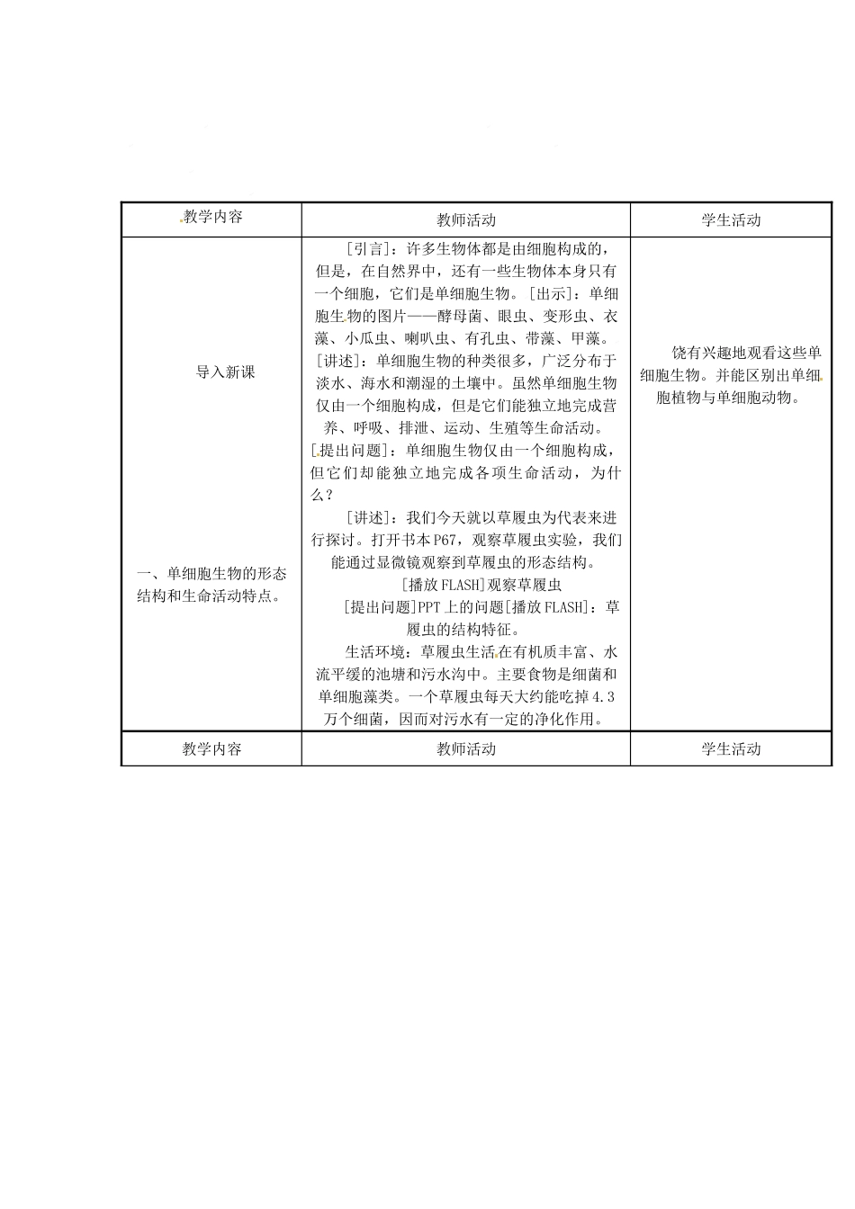 云南省师范大学五华区实验中学七年级生物上册 2.2.3 植物体的结构层次教案1 （新版）新人教版_第2页